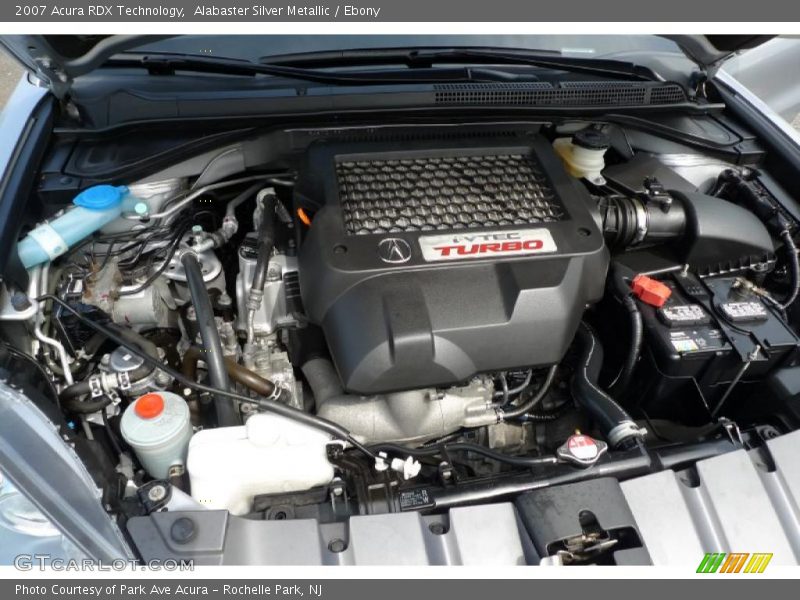 Alabaster Silver Metallic / Ebony 2007 Acura RDX Technology