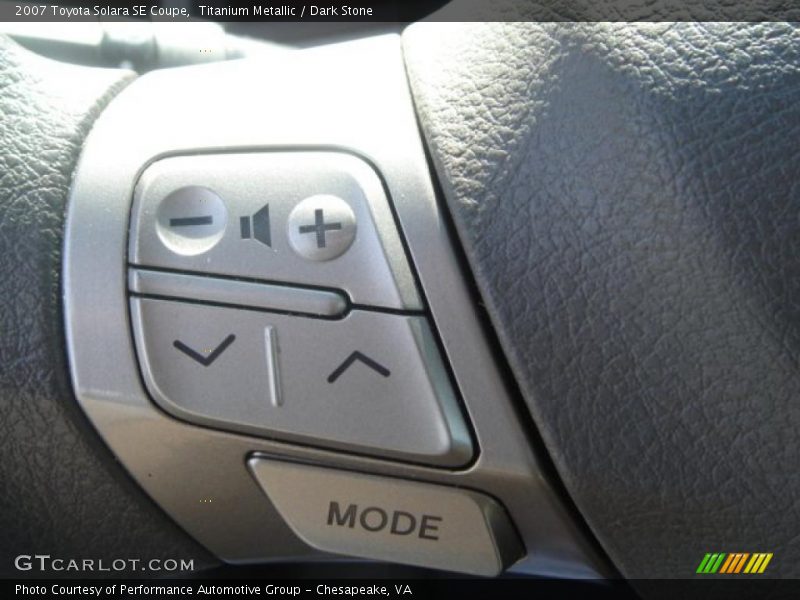 Titanium Metallic / Dark Stone 2007 Toyota Solara SE Coupe