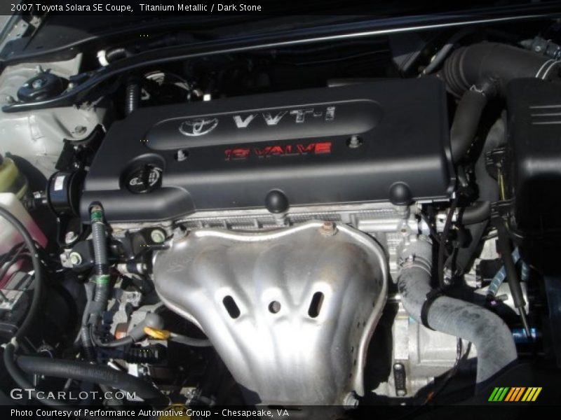 Titanium Metallic / Dark Stone 2007 Toyota Solara SE Coupe