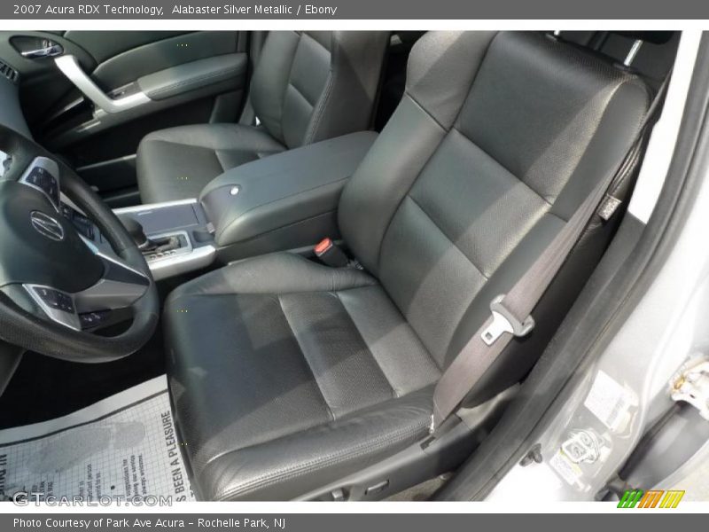 Alabaster Silver Metallic / Ebony 2007 Acura RDX Technology