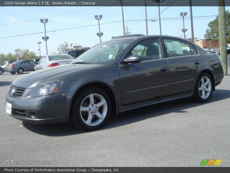 Smoke Metallic / Charcoal 2006 Nissan Altima 3.5 SE