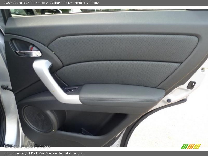 Alabaster Silver Metallic / Ebony 2007 Acura RDX Technology