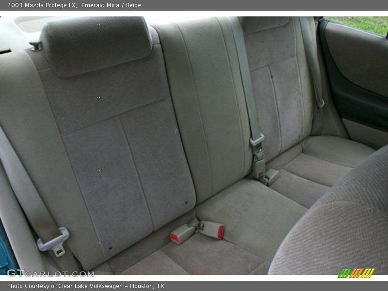 Emerald Mica / Beige 2003 Mazda Protege LX