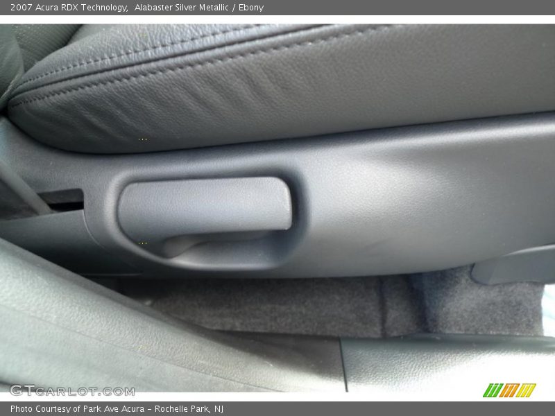 Alabaster Silver Metallic / Ebony 2007 Acura RDX Technology