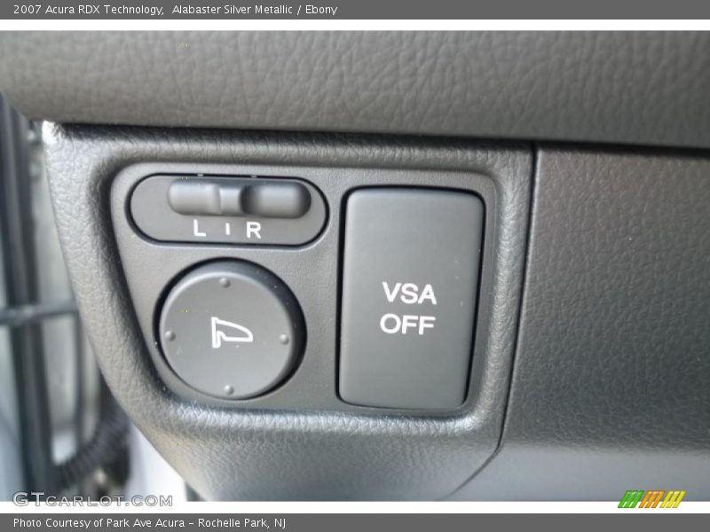 Alabaster Silver Metallic / Ebony 2007 Acura RDX Technology