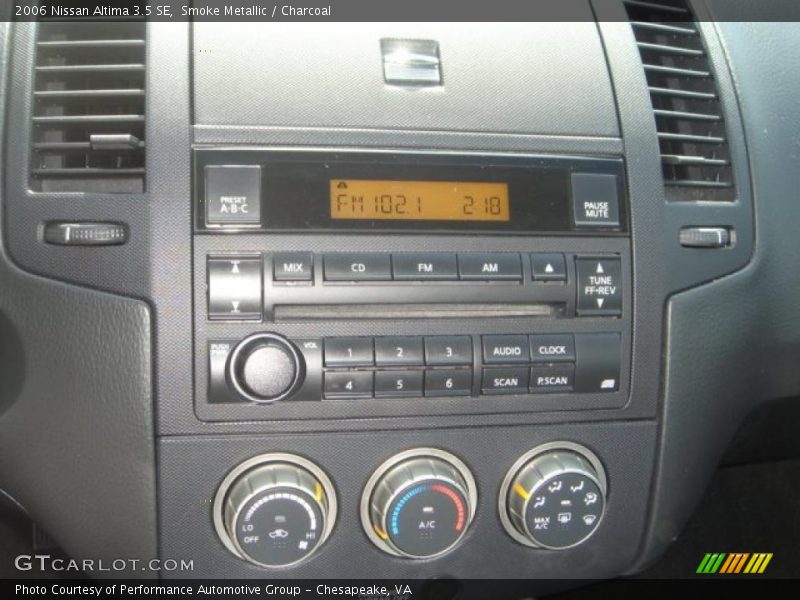 Smoke Metallic / Charcoal 2006 Nissan Altima 3.5 SE