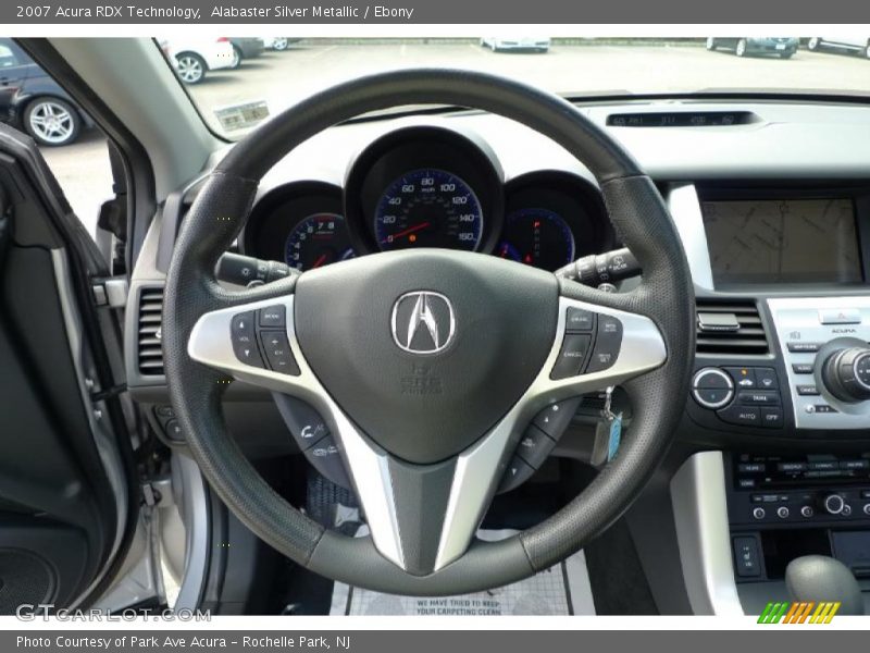 Alabaster Silver Metallic / Ebony 2007 Acura RDX Technology