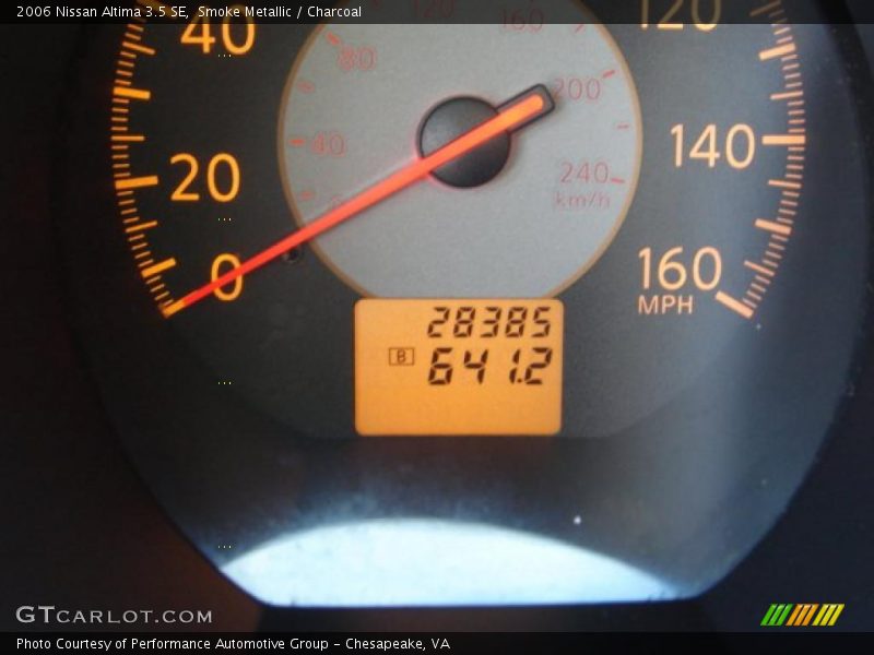 Smoke Metallic / Charcoal 2006 Nissan Altima 3.5 SE