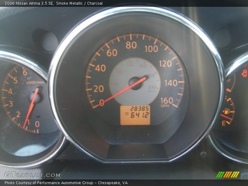 Smoke Metallic / Charcoal 2006 Nissan Altima 3.5 SE