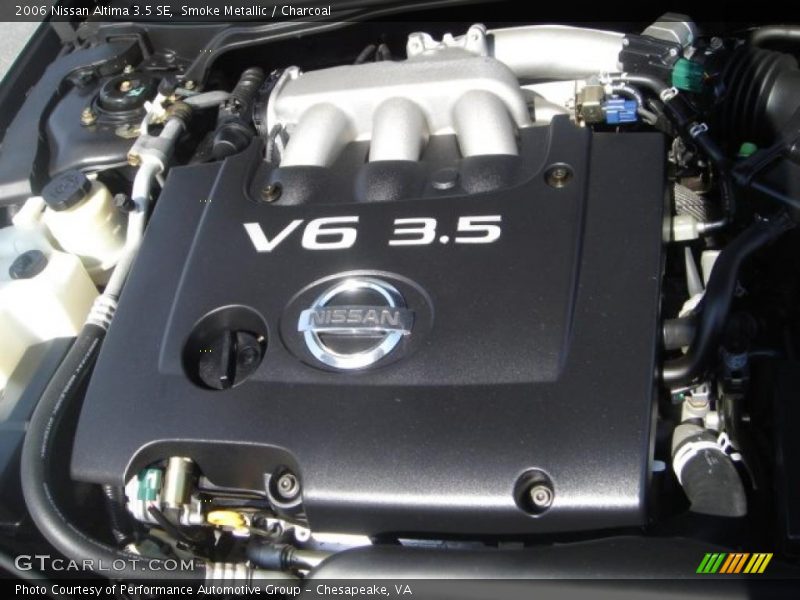 Smoke Metallic / Charcoal 2006 Nissan Altima 3.5 SE