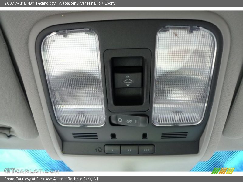 Alabaster Silver Metallic / Ebony 2007 Acura RDX Technology