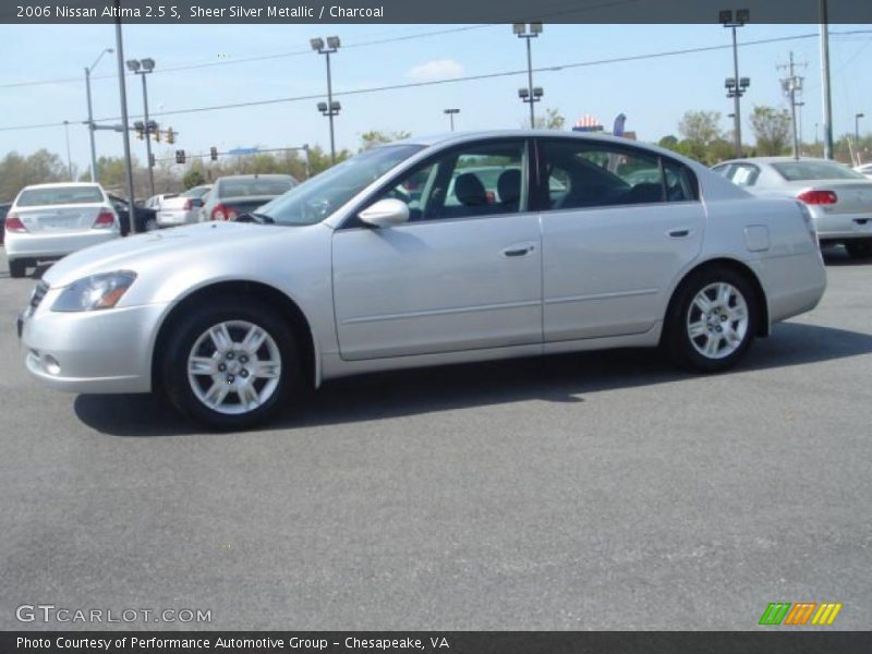 Sheer Silver Metallic / Charcoal 2006 Nissan Altima 2.5 S