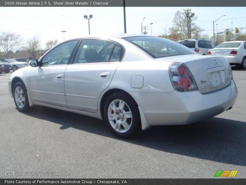 Sheer Silver Metallic / Charcoal 2006 Nissan Altima 2.5 S