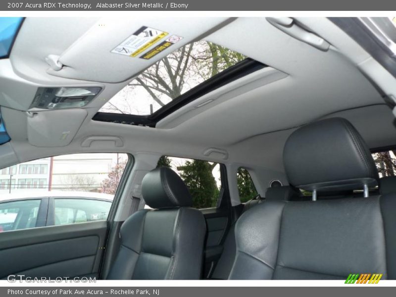 Alabaster Silver Metallic / Ebony 2007 Acura RDX Technology
