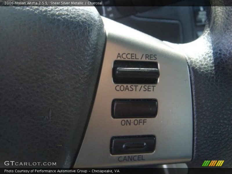 Sheer Silver Metallic / Charcoal 2006 Nissan Altima 2.5 S