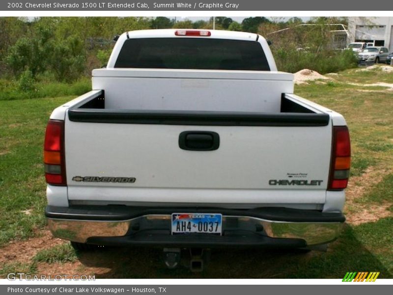 Summit White / Graphite Gray 2002 Chevrolet Silverado 1500 LT Extended Cab