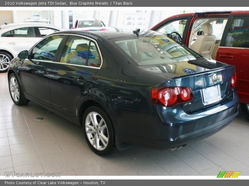 Blue Graphite Metallic / Titan Black 2010 Volkswagen Jetta TDI Sedan