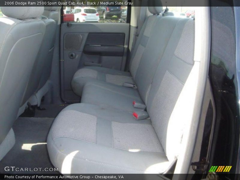 Black / Medium Slate Gray 2006 Dodge Ram 2500 Sport Quad Cab 4x4