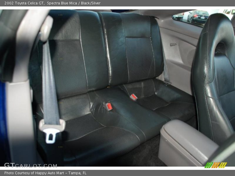 Spectra Blue Mica / Black/Silver 2002 Toyota Celica GT