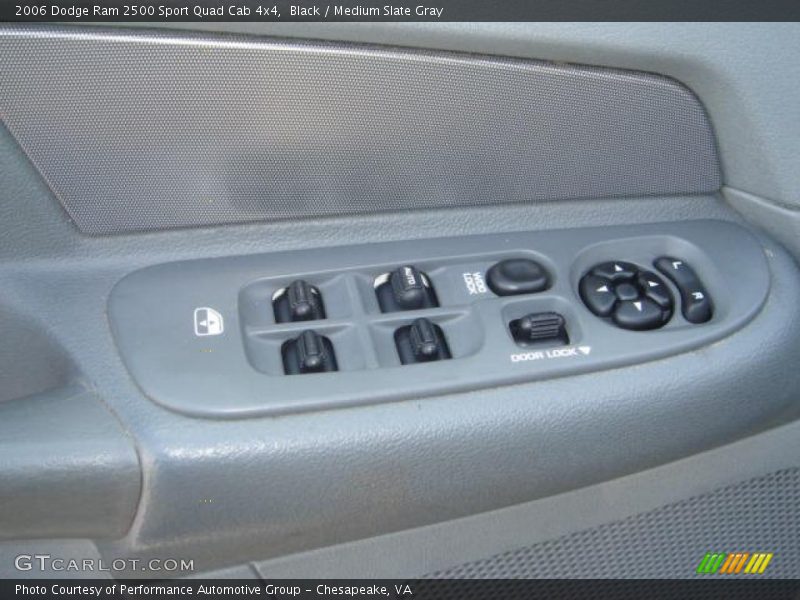 Black / Medium Slate Gray 2006 Dodge Ram 2500 Sport Quad Cab 4x4
