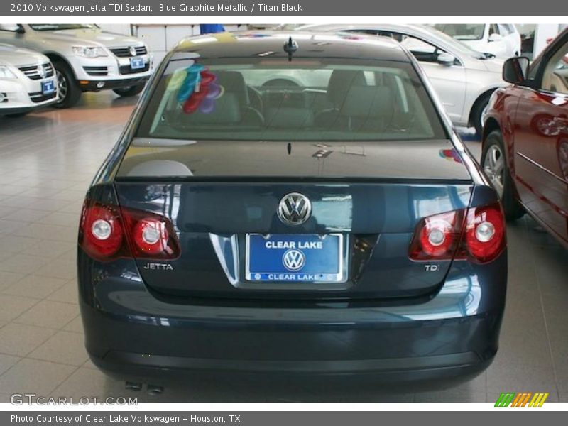 Blue Graphite Metallic / Titan Black 2010 Volkswagen Jetta TDI Sedan
