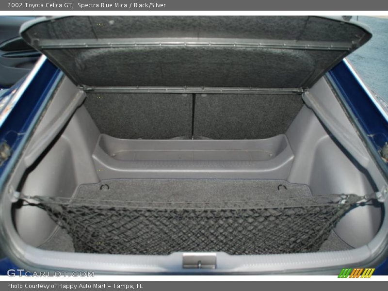 Spectra Blue Mica / Black/Silver 2002 Toyota Celica GT