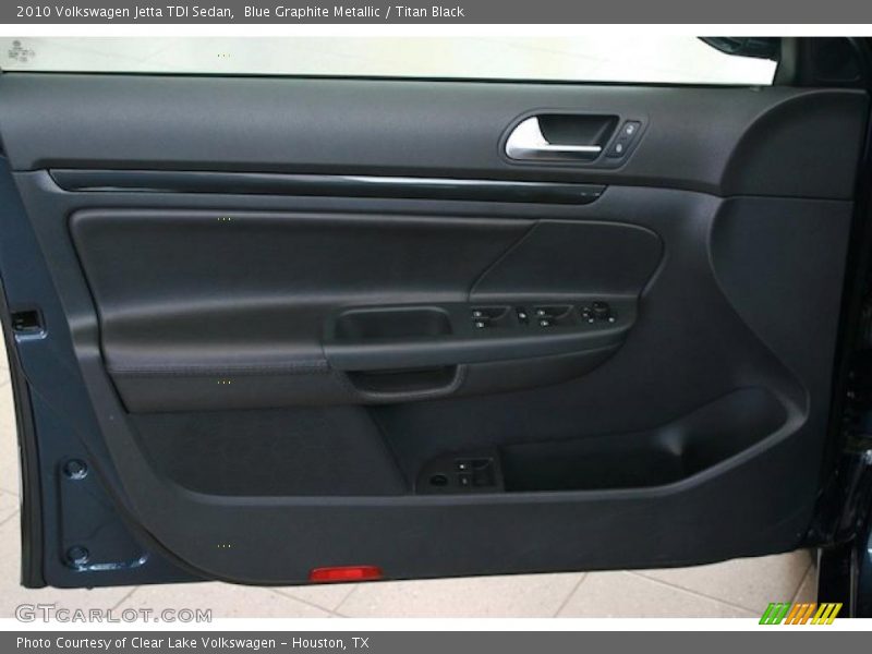 Blue Graphite Metallic / Titan Black 2010 Volkswagen Jetta TDI Sedan