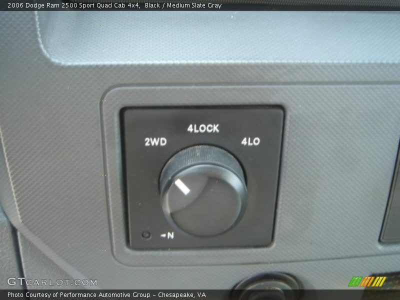 Black / Medium Slate Gray 2006 Dodge Ram 2500 Sport Quad Cab 4x4