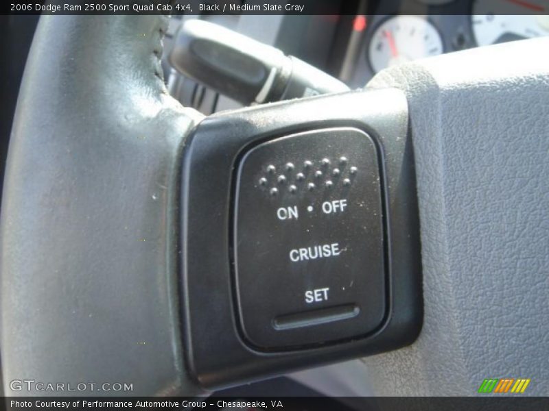 Black / Medium Slate Gray 2006 Dodge Ram 2500 Sport Quad Cab 4x4