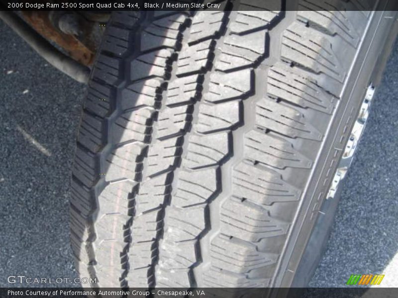 Black / Medium Slate Gray 2006 Dodge Ram 2500 Sport Quad Cab 4x4