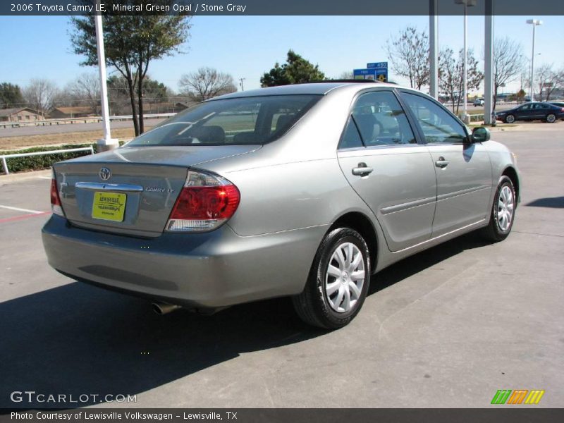 Mineral Green Opal / Stone Gray 2006 Toyota Camry LE