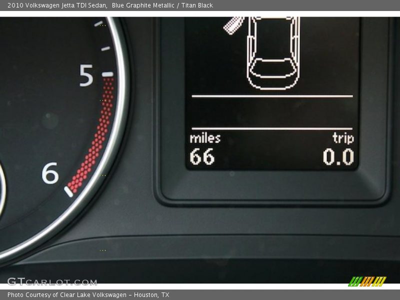 Blue Graphite Metallic / Titan Black 2010 Volkswagen Jetta TDI Sedan