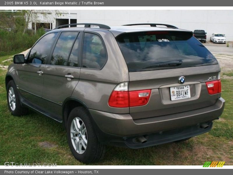 Kalahari Beige Metallic / Truffle Brown 2005 BMW X5 3.0i