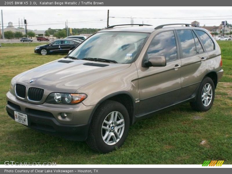 Kalahari Beige Metallic / Truffle Brown 2005 BMW X5 3.0i