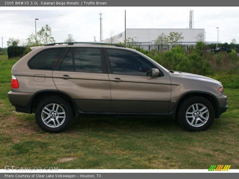 Kalahari Beige Metallic / Truffle Brown 2005 BMW X5 3.0i