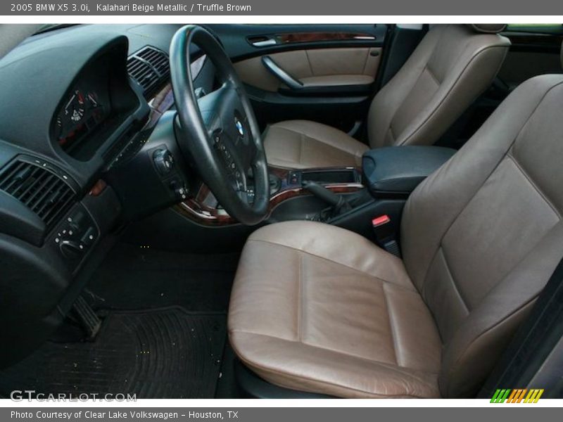 Kalahari Beige Metallic / Truffle Brown 2005 BMW X5 3.0i