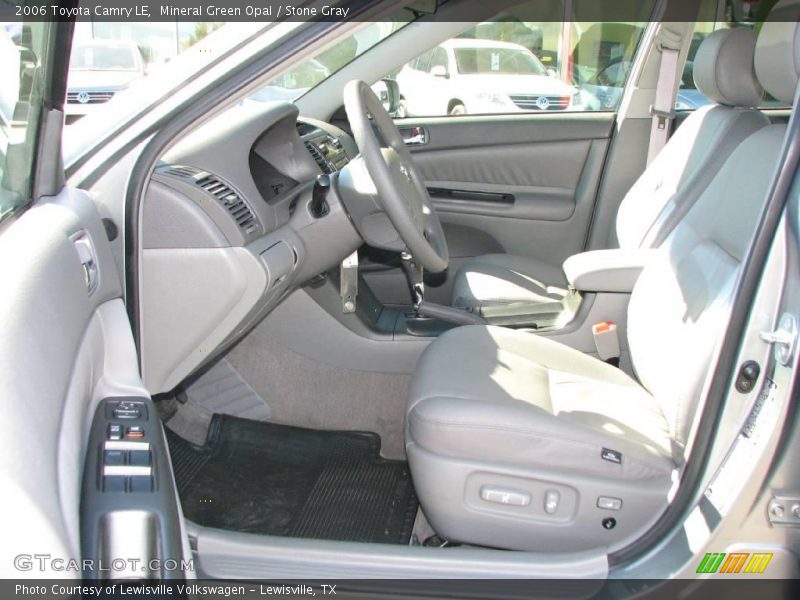 Mineral Green Opal / Stone Gray 2006 Toyota Camry LE