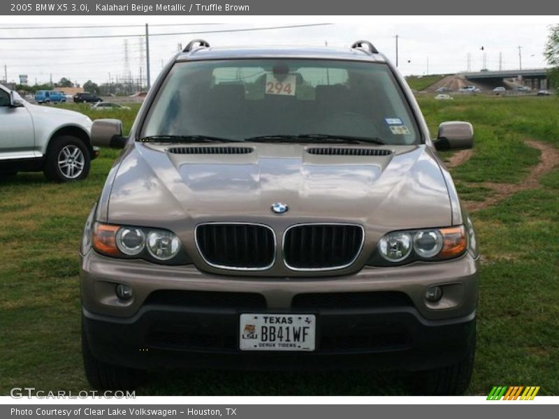Kalahari Beige Metallic / Truffle Brown 2005 BMW X5 3.0i