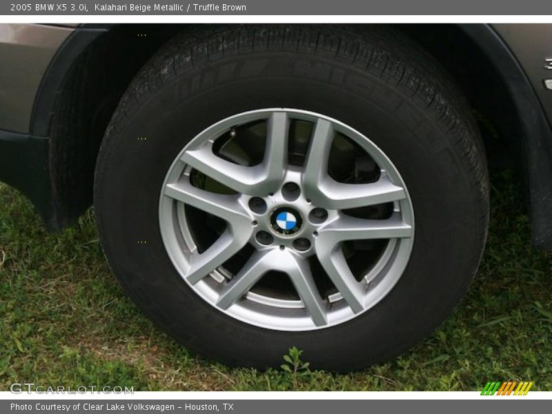 Kalahari Beige Metallic / Truffle Brown 2005 BMW X5 3.0i