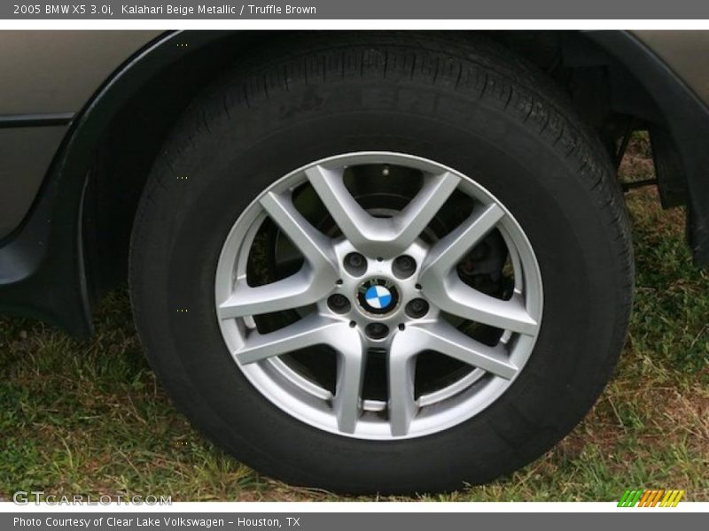 Kalahari Beige Metallic / Truffle Brown 2005 BMW X5 3.0i
