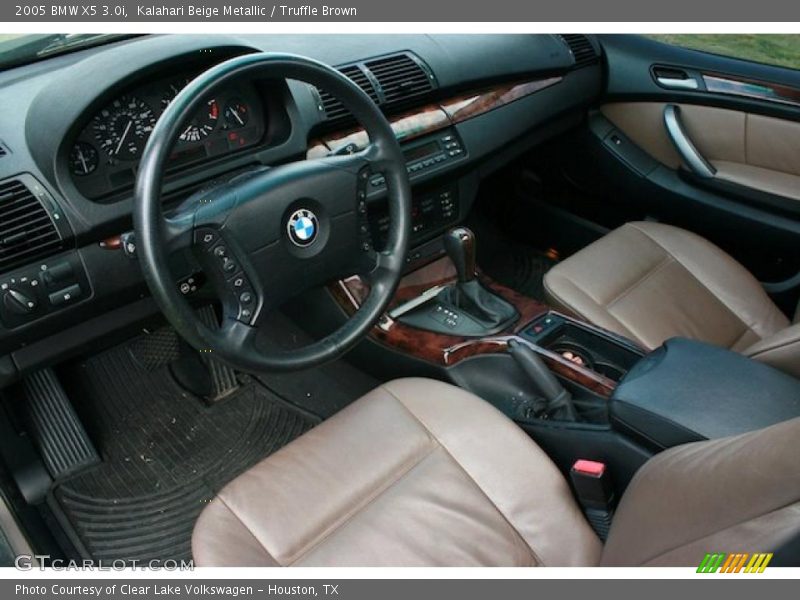 Kalahari Beige Metallic / Truffle Brown 2005 BMW X5 3.0i