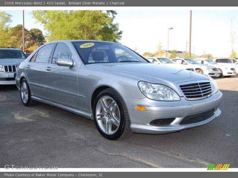 Brilliant Silver Metallic / Charcoal 2006 Mercedes-Benz S 430 Sedan