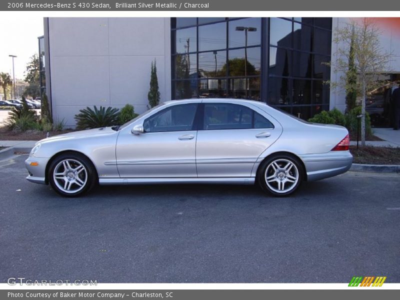 Brilliant Silver Metallic / Charcoal 2006 Mercedes-Benz S 430 Sedan