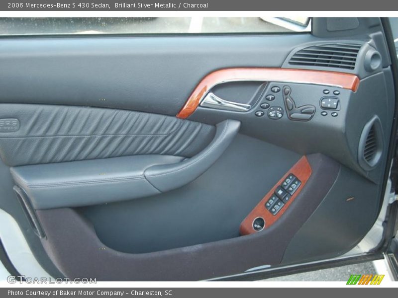 Brilliant Silver Metallic / Charcoal 2006 Mercedes-Benz S 430 Sedan
