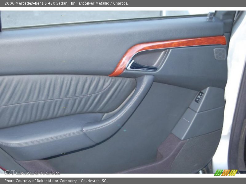 Brilliant Silver Metallic / Charcoal 2006 Mercedes-Benz S 430 Sedan