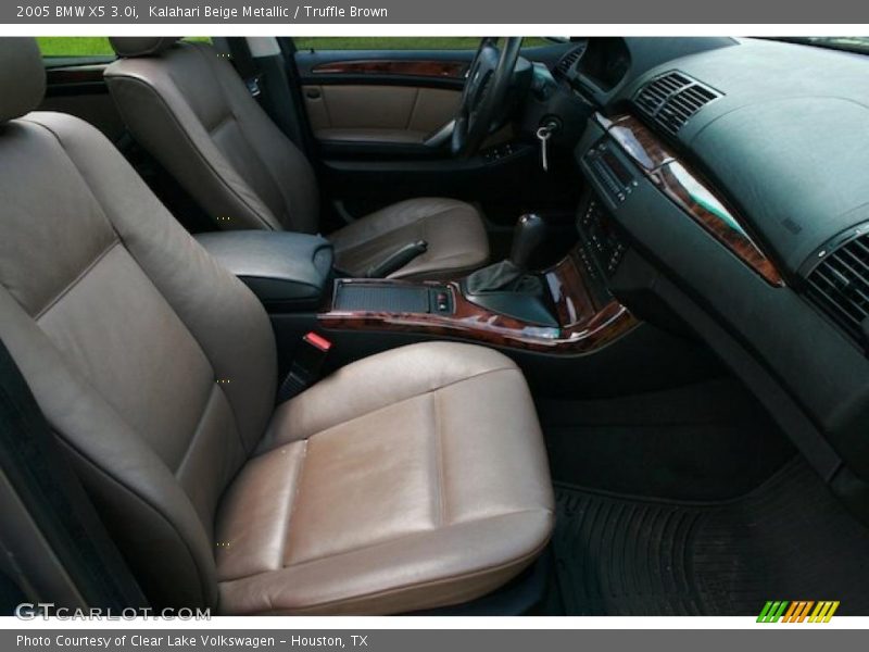 Kalahari Beige Metallic / Truffle Brown 2005 BMW X5 3.0i