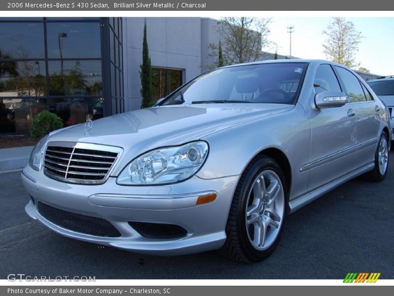 Brilliant Silver Metallic / Charcoal 2006 Mercedes-Benz S 430 Sedan