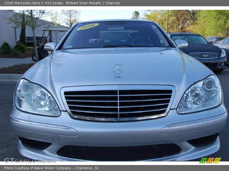 Brilliant Silver Metallic / Charcoal 2006 Mercedes-Benz S 430 Sedan