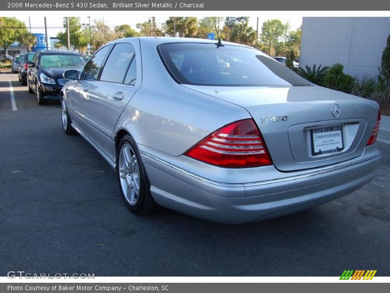 Brilliant Silver Metallic / Charcoal 2006 Mercedes-Benz S 430 Sedan