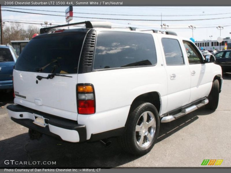 Summit White / Tan/Neutral 2006 Chevrolet Suburban LTZ 1500 4x4